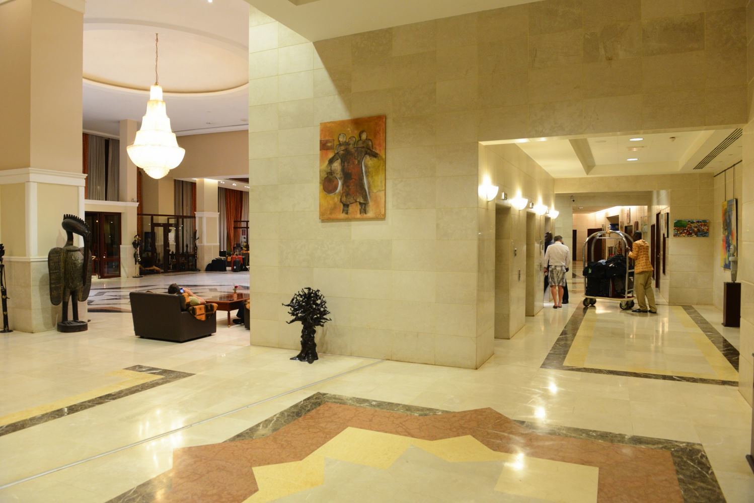 Lancaster Ouaga 2000 Hotell Ouagadougou Eksteriør bilde